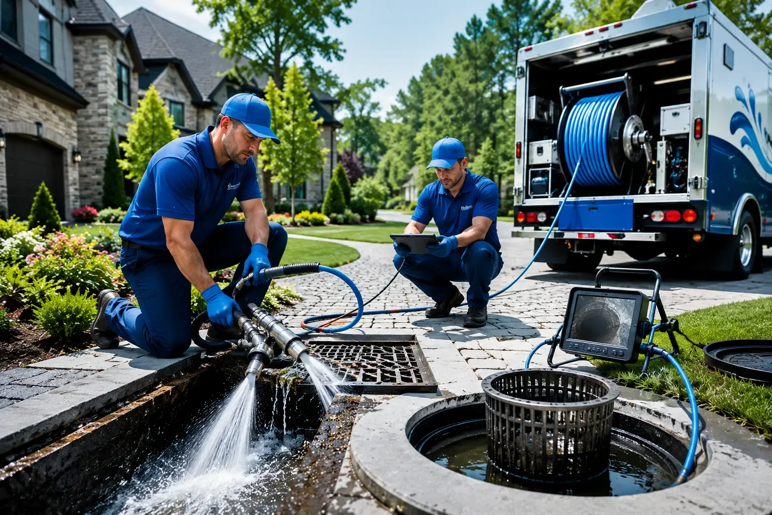 Local outdoor drain cleaning professionals in Huntsville, OH